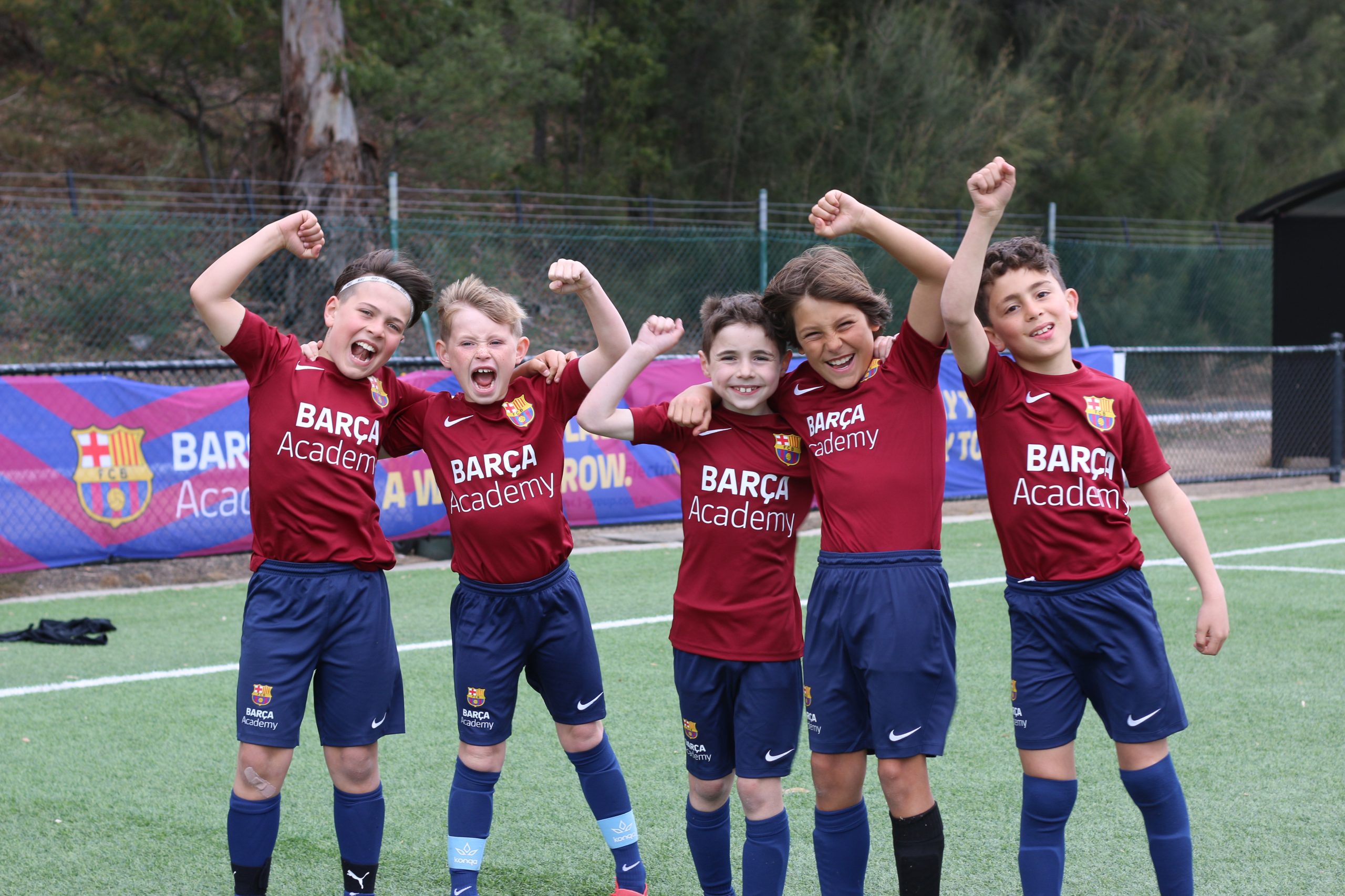 Barça Academy kids